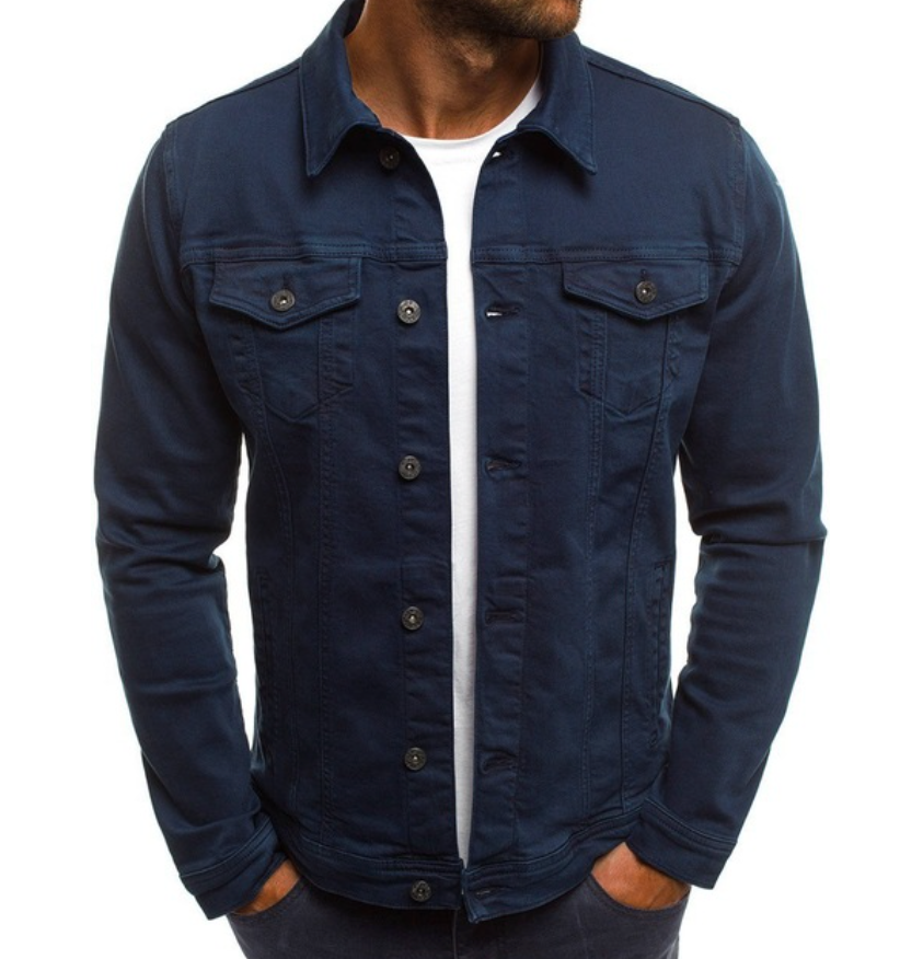 Veste en denim légère pour hommes