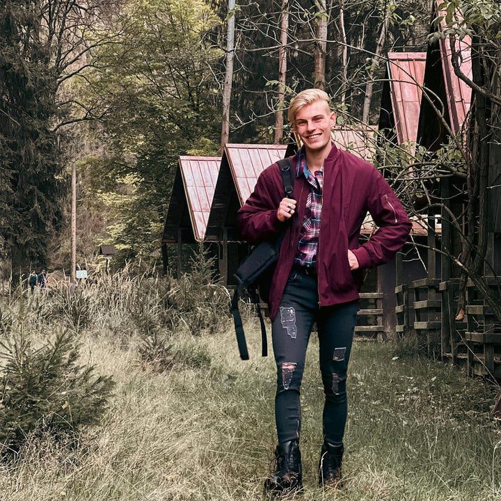 Veste légère de vent pour hommes