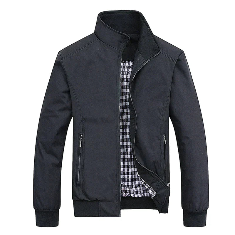 Veste tendance avec zip intégral pour hommes