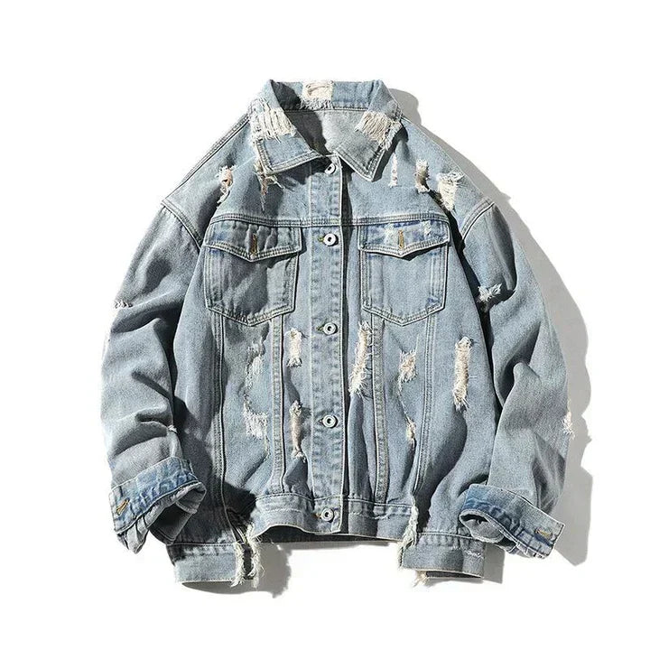 Veste en denim tendance pour hommes